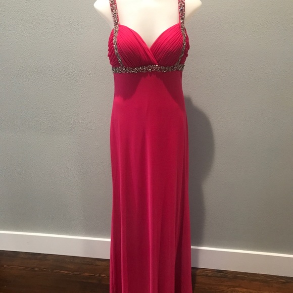 Pink Formal Gown NWT - Macy’s - Size 6 - Picture 3 of 6